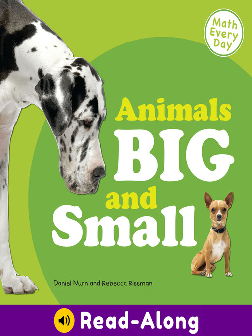 Title details for Animals Big and Small by Daniel Nunn - Available